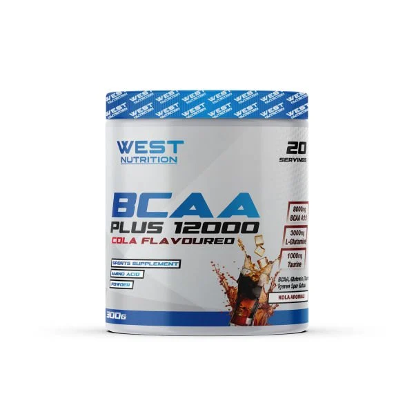 Bcaa Plus 12000 Glutamin Taurin 300 gr (20 Portionen)