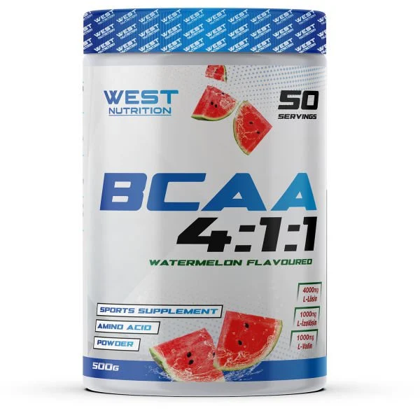 BCAA 4:1:1 500 g (50 Portionen) West Nutrition