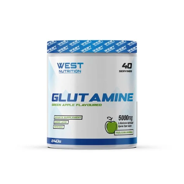 L-Glutamin 240 gr 40 Portionen West Nutrition