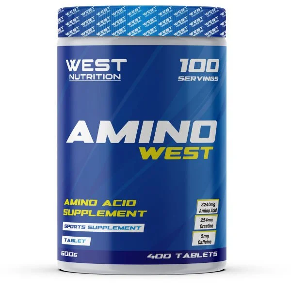 AminoWest Aminosäure 400 Tabletten West Nutrition