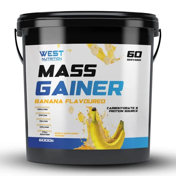 Mass Gainer Kohlenhydratpulver 6000g 60 Portionen West Nutrition